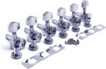 Grip-Lock Vintage 6 Inline Staggered Closed 8.5mm Tuners - Image 4
