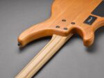 TRBX604 4-String Flamed Maple Bass Guitar, Indigo Blue - Image 2