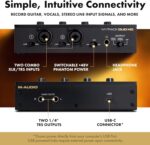M-Track Duo HD Audio Interface, M100 Condenser Microphone - Image 5