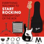 Squier Debut Series Precision Bass Guitar Pack - Image 5