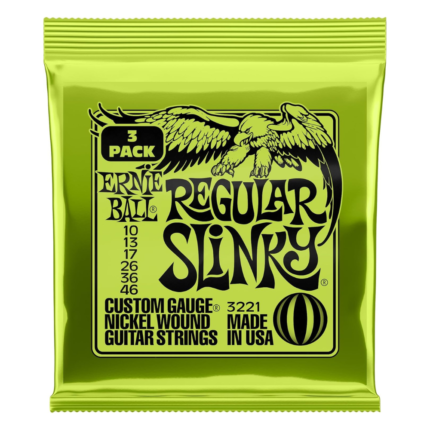 Regular Slinky Nickel Wound Electric Guitar Strings 3-pack