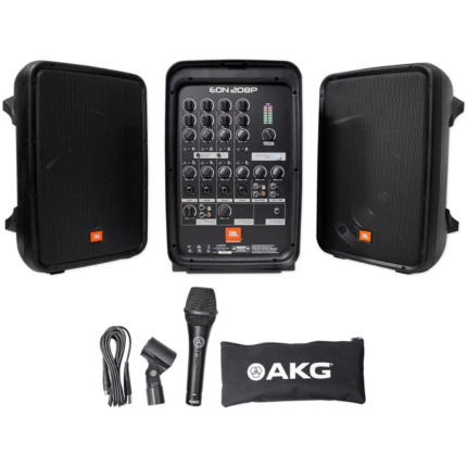 Professional EON208P Portable All-in-One Dual Speaker