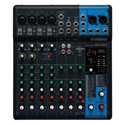 MG10XU 10-Input Stereo Mixer with Effects
