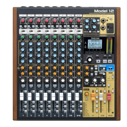 Model 12 All-in-One 12-track Digital Multitrack Mixing and Recording Studio